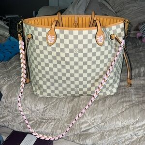 LV braided strap NEVERFULL MM